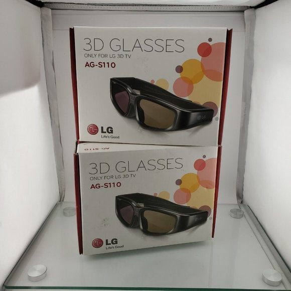 LG 3D Rechargeable Glasses AG-S100 for LG 3D TV Lot 2 NOB - Picture 11 of 12